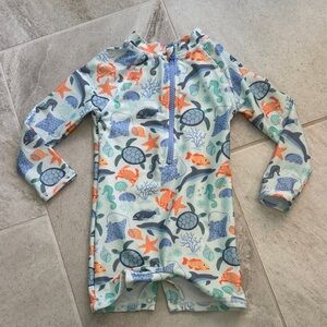 Tommy Bahama Kids Aquatic Print Rashguard